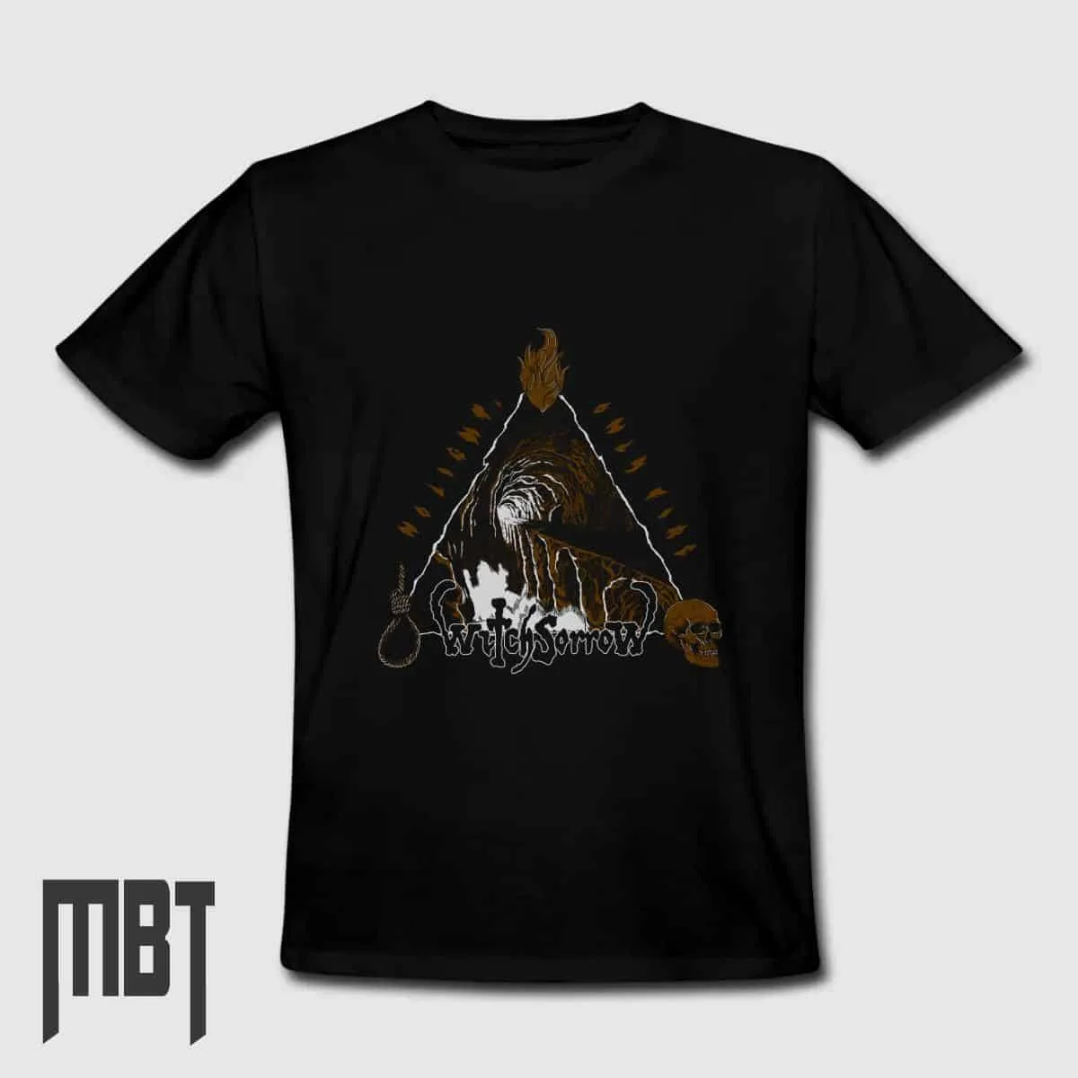 Witchsorrow T-Shirt, Witchsorrow No Light Only Fire T-Shirt