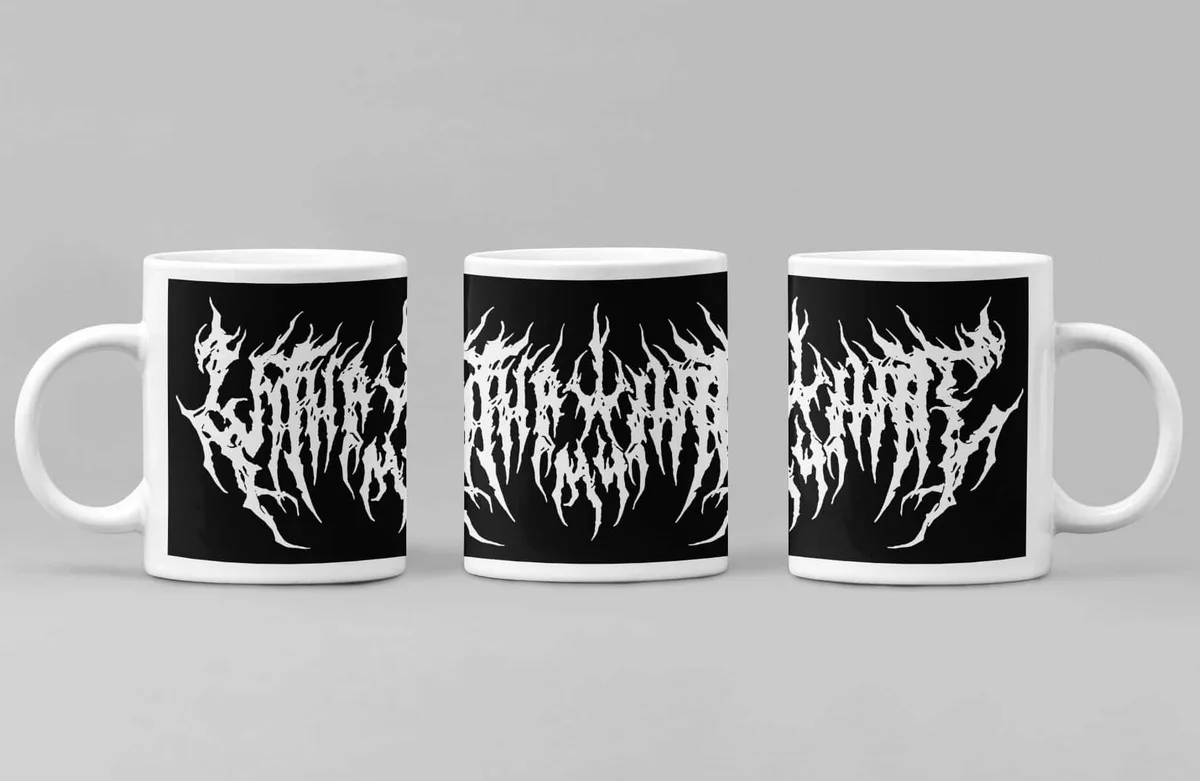 With All My Hate Coffee Mug, With All My Hate Logo Coffee Mug
