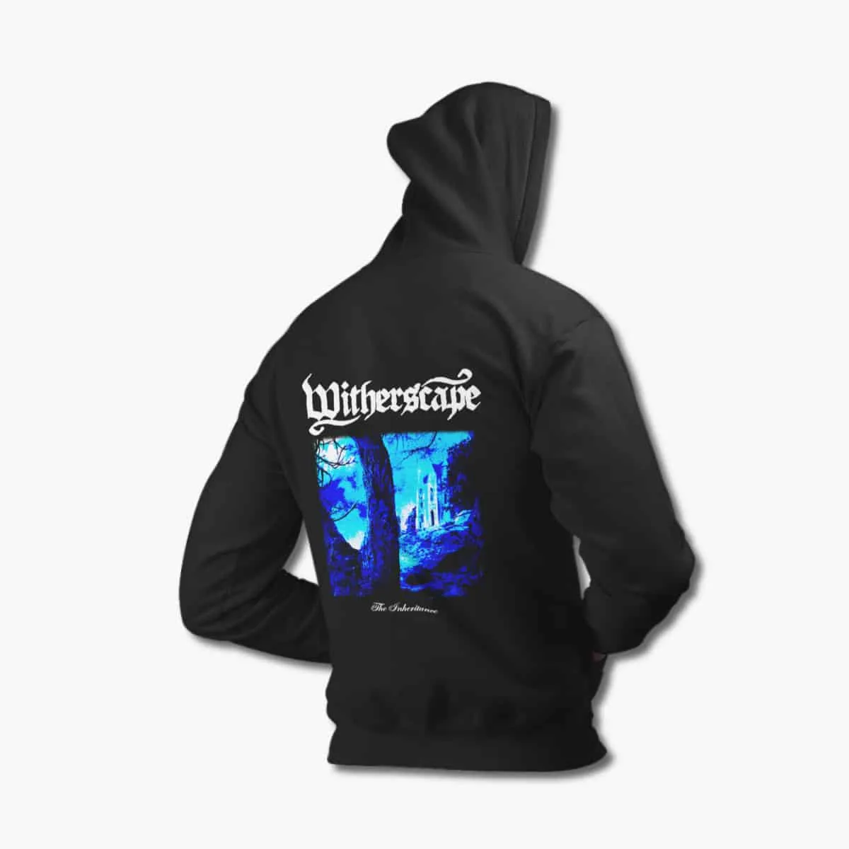 Witherscape Hoodie, Witherscape The Inheritance Black Hooded Pullover, Melodic Death Metal Merchandise
