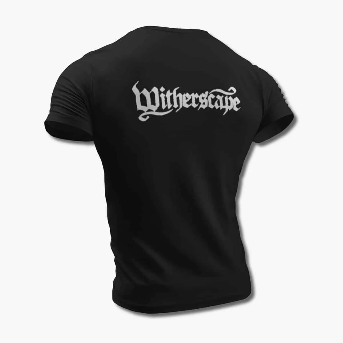 Witherscape T-Shirt, Witherscape Logo Black T-Shirt, Melodic Death Metal Merchandise