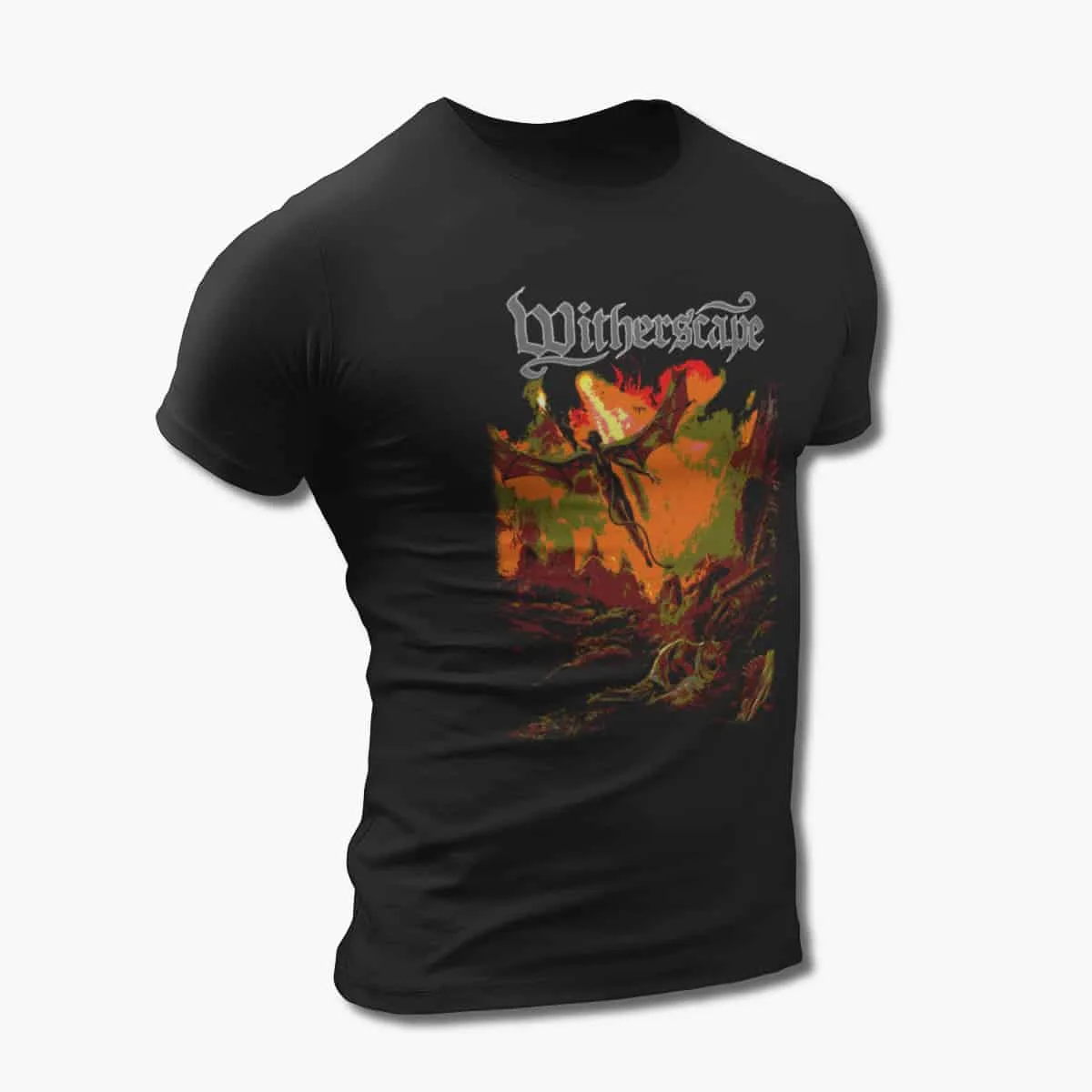 Witherscape T-Shirt, Witherscape The Northern Sanctuary Black T-Shirt, Melodic Death Metal Merchandise