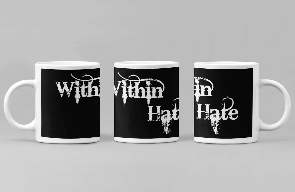 Within Hate Coffee Mug, Within Hate Logo Coffee Mug