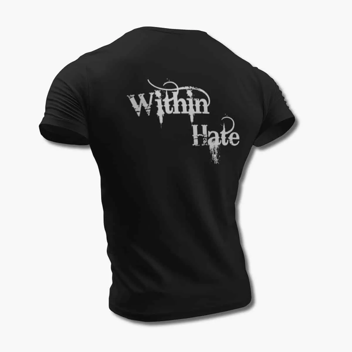 Within Hate T-Shirt, Within Hate Logo Black T-Shirt, Heavy Metal Merchandise