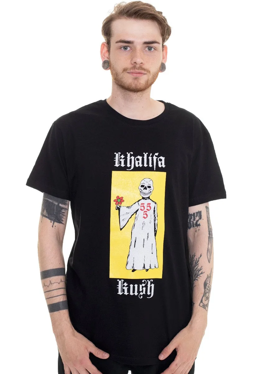 Wiz Khalifa Reaper Flowers T-Shirt