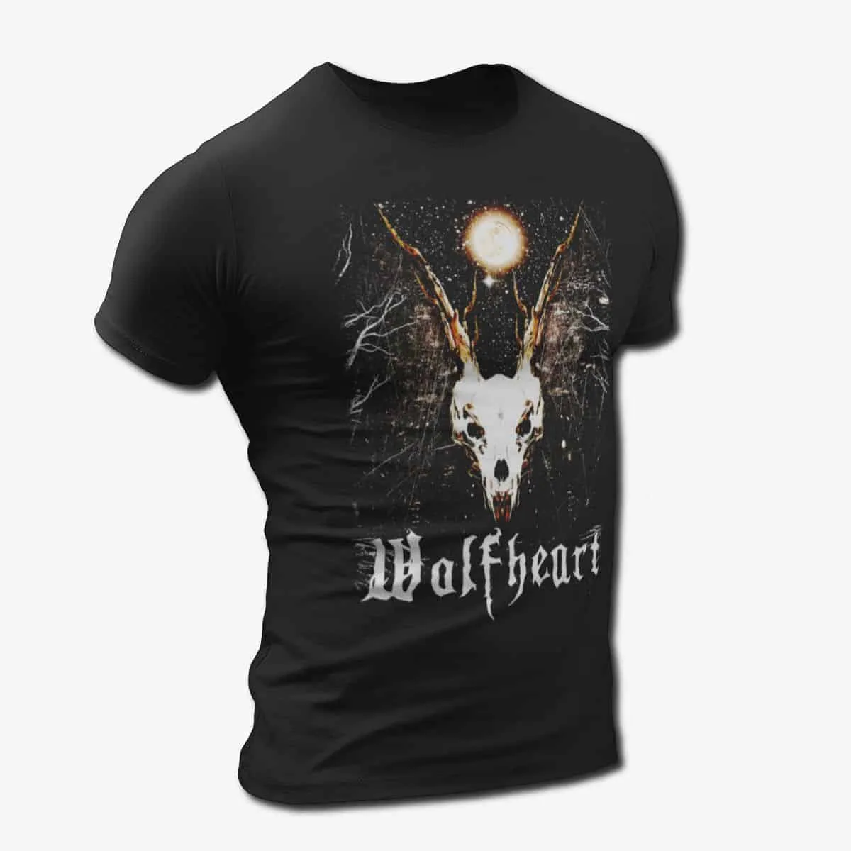 Wolfheart Band T-Shirt, Wolfheart Constellation Of The Black Light Tee, Melodic Death Metal Merch