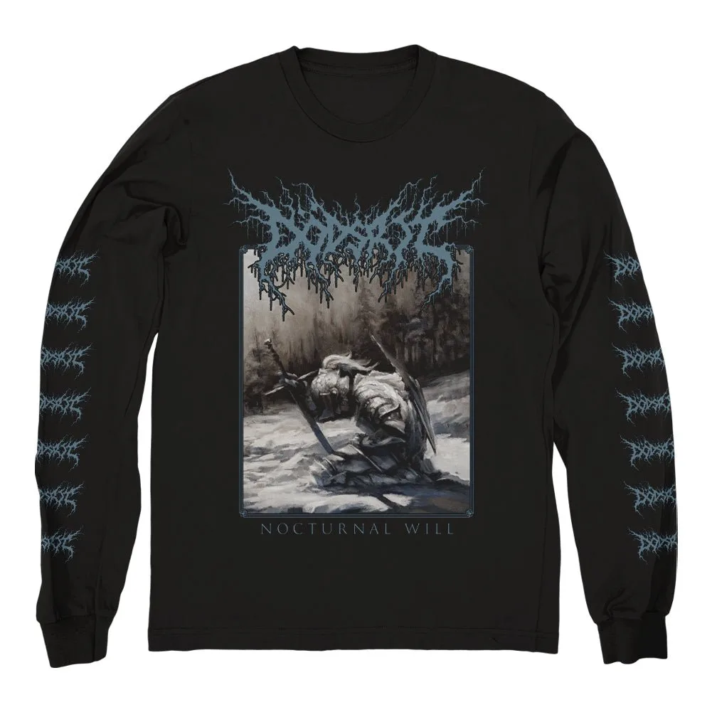WOLVES OF HADES RECORDS DÖDSRIT "Nocturnal Will - Blue" Longsleeve Long Sleeve