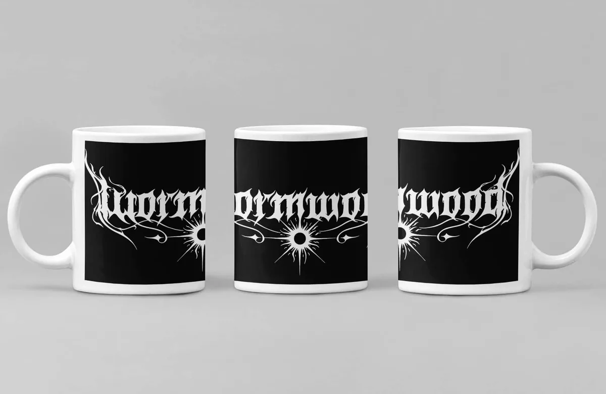 Wormwood Coffee Mug, Wormwood Logo Coffee Mug