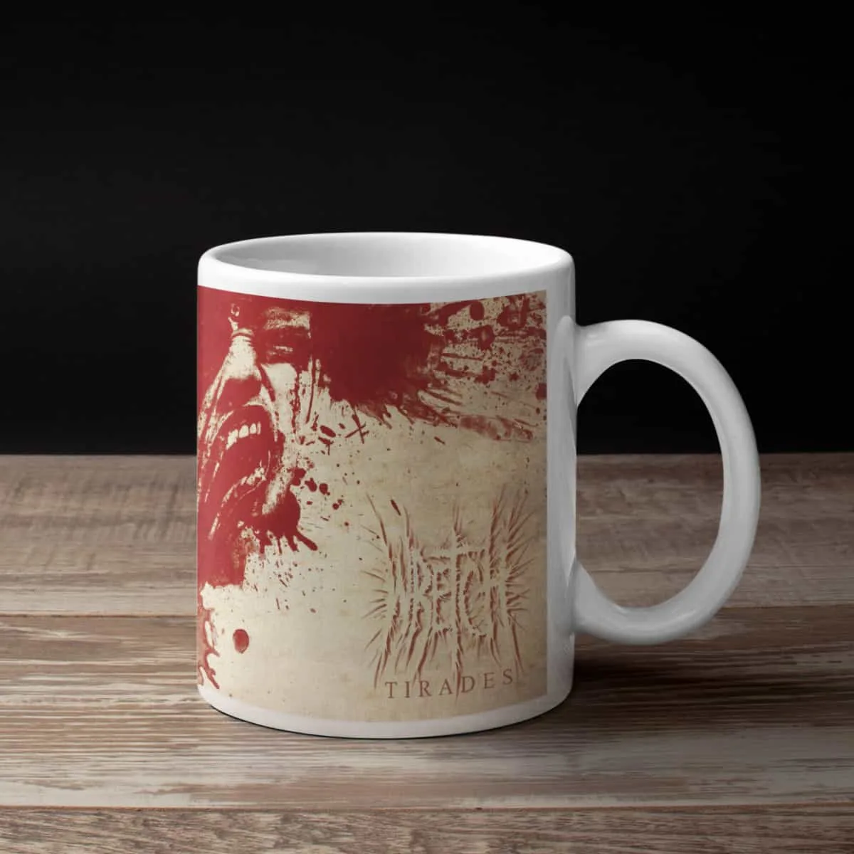 Wretch Coffee Mug, Wretch Tirades Coffee Mug