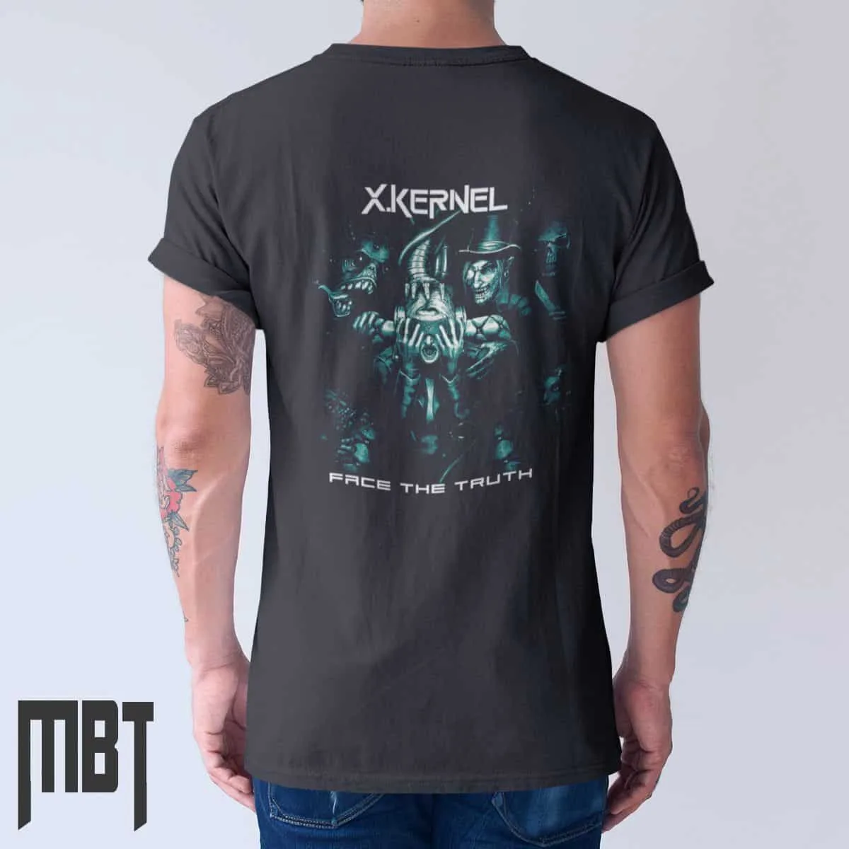 X-Kernel T-Shirt, X-Kernel Face The Truth T-Shirt