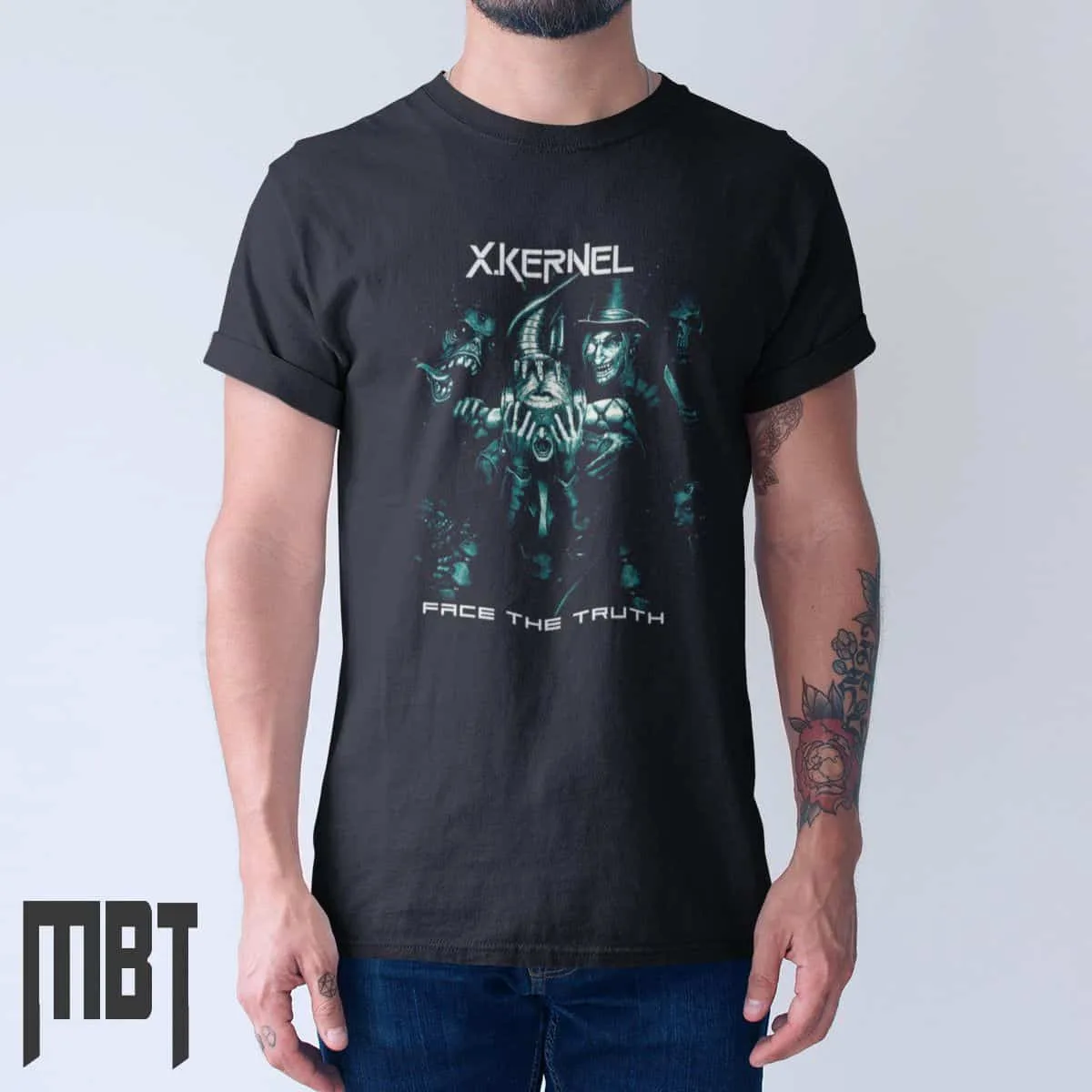 X-Kernel T-Shirt, X-Kernel Face The Truth T-Shirt