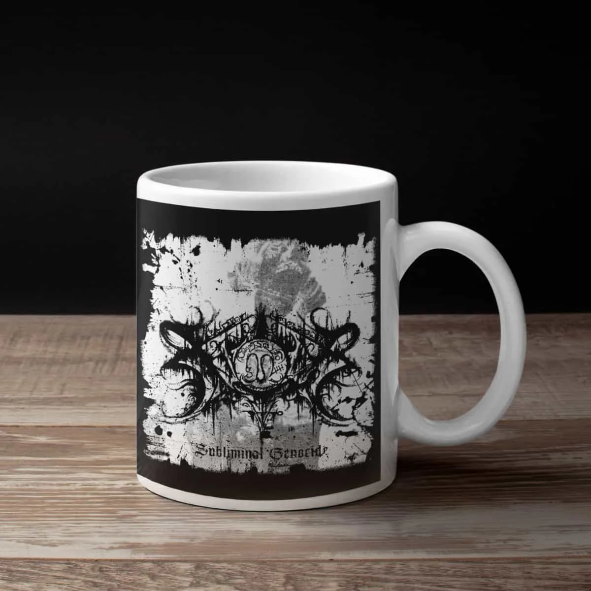 Xasthur Coffee Mug, Xasthur Subliminal Genocide Coffee Mug