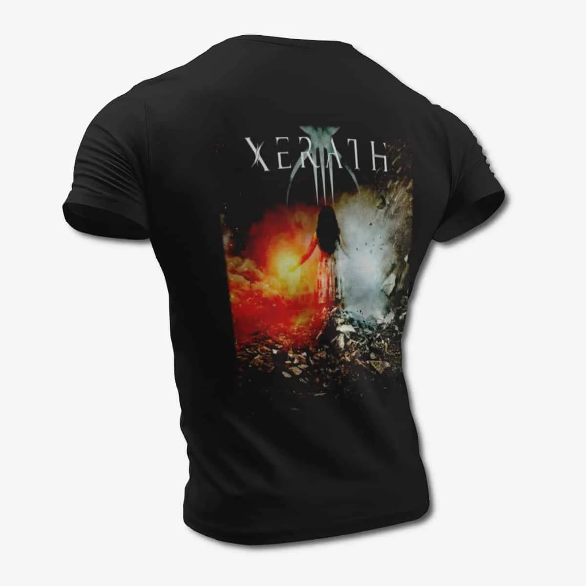 Xerath T-Shirt, Xerath III Black T-Shirt, Symphonic Groove Metal Merchandise