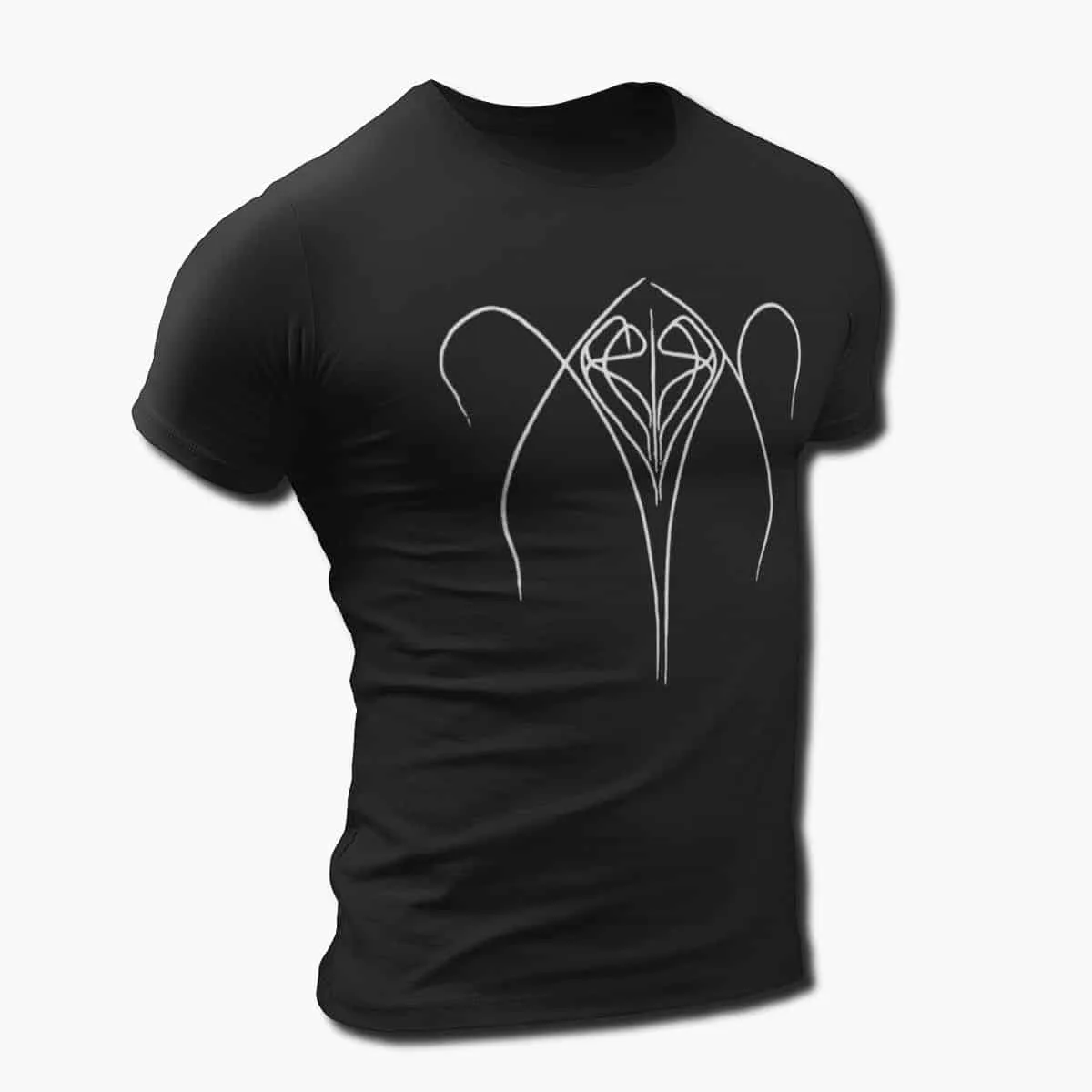 Xerion Band T-Shirt, Xerión Logo T-Shirt, Pagan Black, Black Metal Merchandise