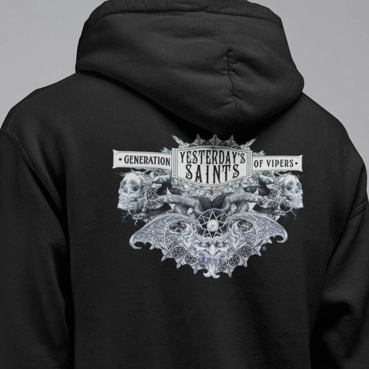 Yesterday's Saints Hoodie, Yesterdays Saints Generation of Vipers Hooded Sweatshirt, Death Metal Merch