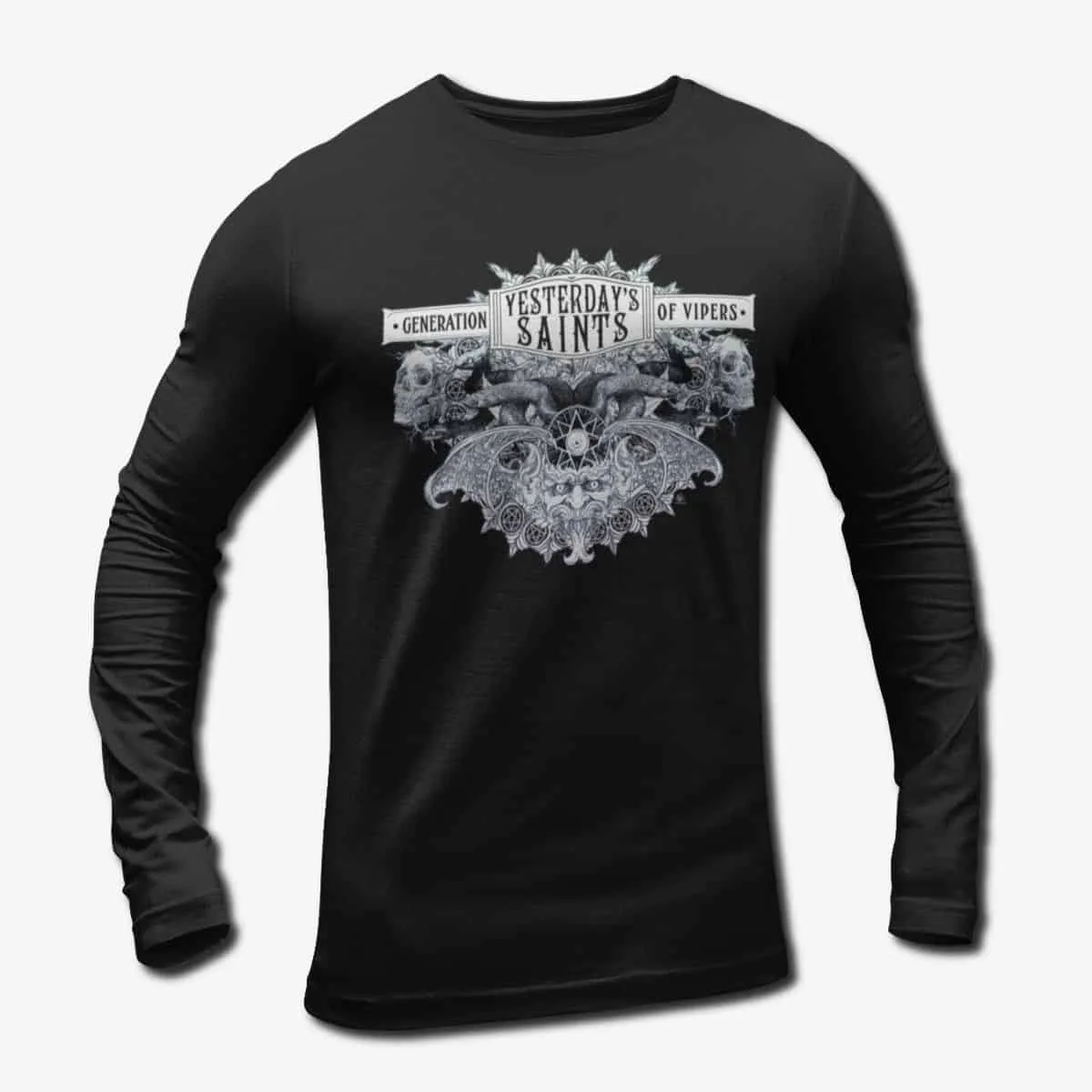 Yesterday's Saints Long Sleeve T-Shirt, Yesterdays Saints Generation of Vipers Longsleeve Tee, Thrash, Death Metal Merch