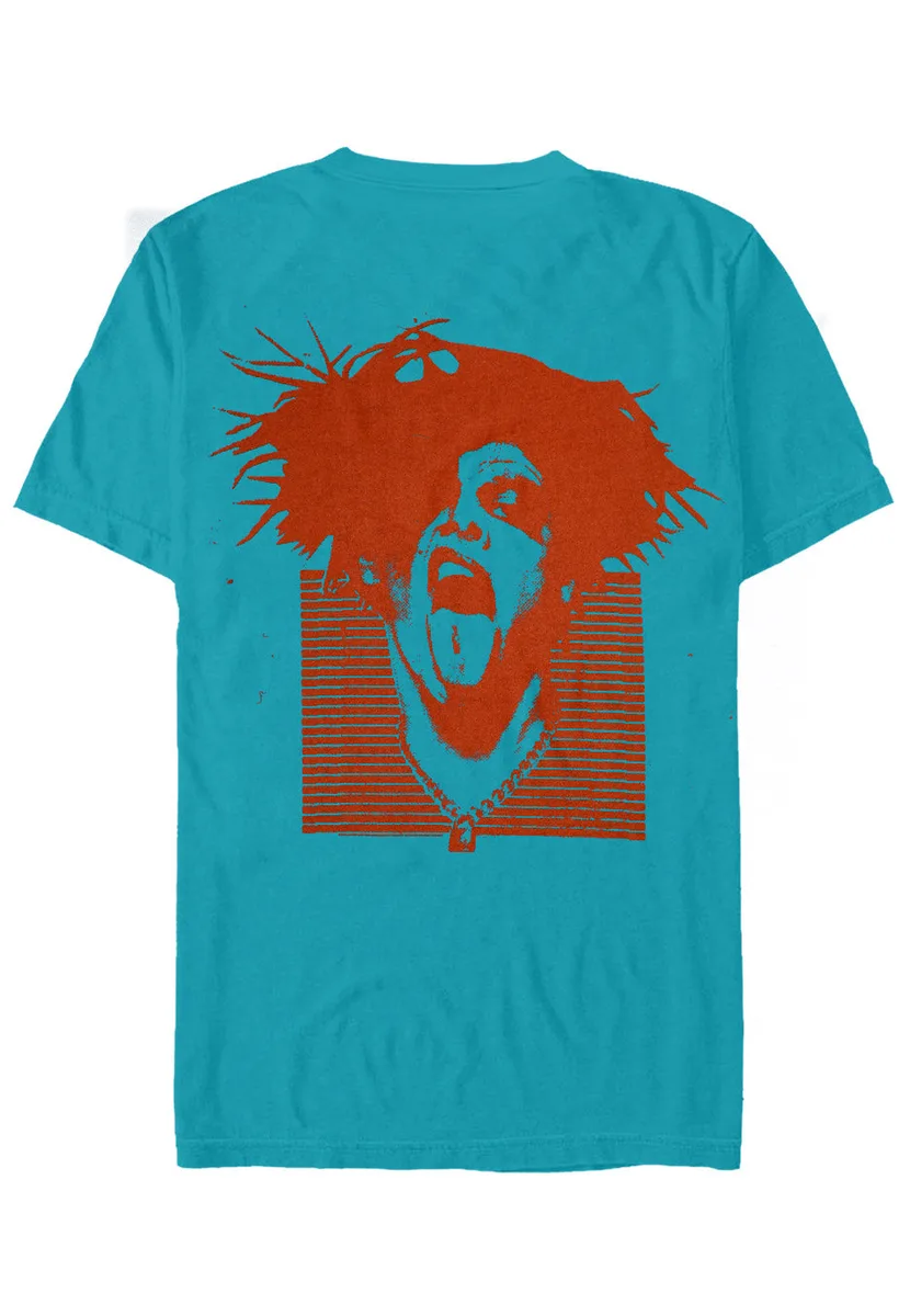 Yungblud Deadhappy (Backprint) Blue T-Shirt