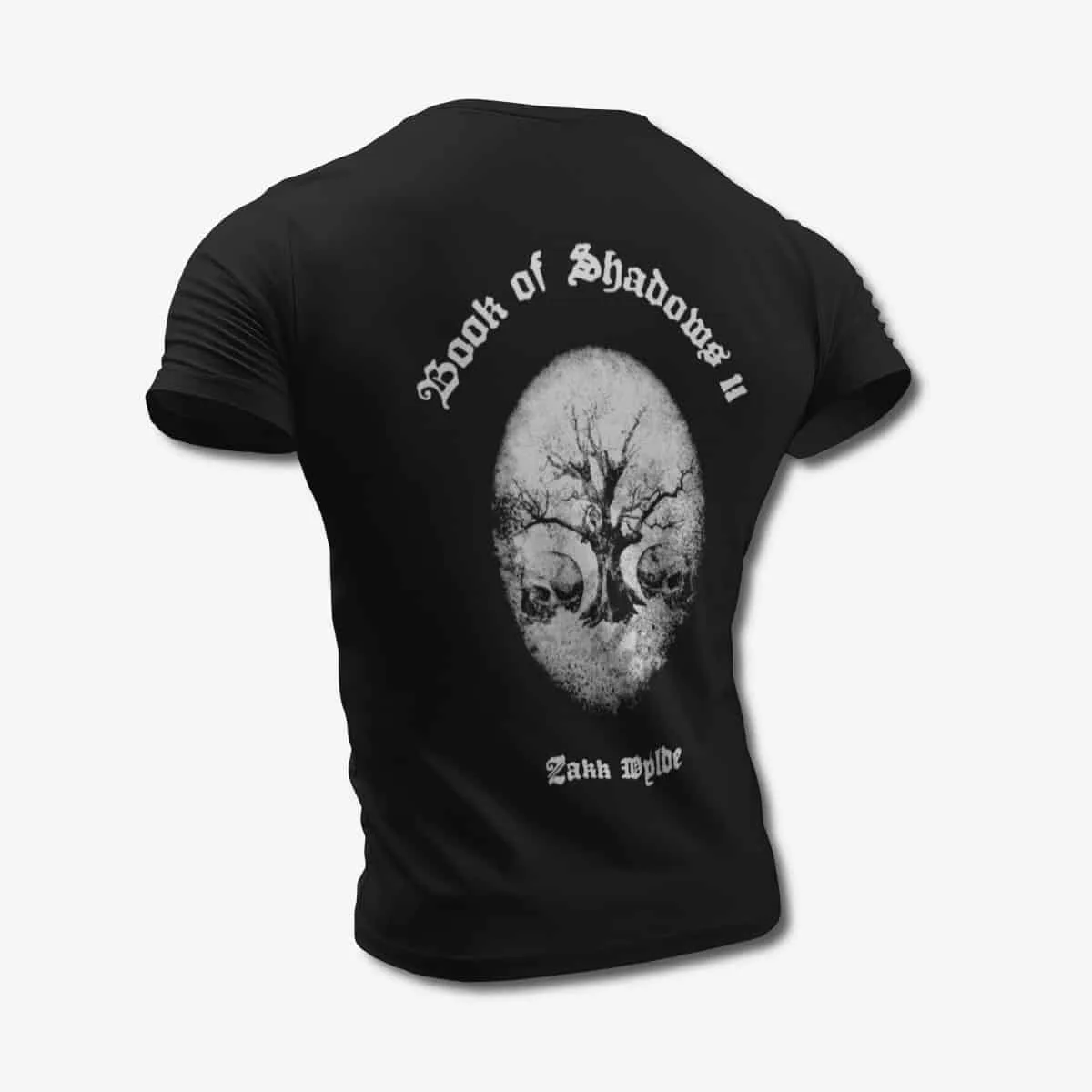 Zakk Wylde T-Shirt, Zakk Wylde Book of Shadows II Black T-Shirt, Southern Rock Merchandise